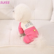 SUISS Dog Jumpsuit, UV Protection Breathable Dog Sunscreen Clothes, Pet Apparel Sun Protection Leash