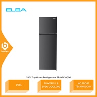 Elba Top Mount Refrigerator 250L Powerful And Even Cooling ER-Q2638(SV) / ERQ2638SV Peti Ais