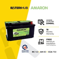 [Installation Provided] DIN80L | Amaron Hi-life PRO | Car Battery Stop Start Battery BMW F22 X1 Benz | DIN80 BateriHub