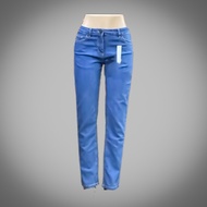 ledies fashonable casual mid- skinny denim cotton pant