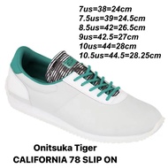 Onitsuka Tiger รุ่น CALIFORNIA 78 SLIP ON สีขาวเทา ของแท้💯% มือ 1 จาก Shop