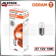 OSRAM ORIGINAL 5008 67 12V 10W R10W Halogen Orange Amber Bulb Light Lamp Lampu Mentol - 1PCS