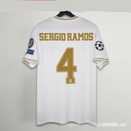 【Retro SSS+】19 20 Real Madrid Home Football Jersey KROOS BENZEMA BALAY SERGIO RAMOS Retro. E7Q4..
