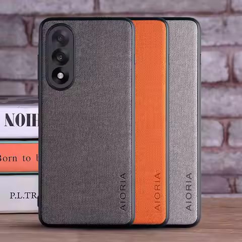 Case for Oneplus Nord 5 3 4 CE5 CE4 CE3 Lite 5G coque Luxury textile Leather skin phone cover funda