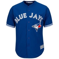 Hot  Toronto Blue Jays Baseball Jersey Shirt Classic Cardigan Jersey Casual Sport Unisex Plus Size s
