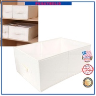 Pusatbeli0-MY Narrow Clothes Storage Cube Rectangular Foldable Water Proof Oxford Cloth Organizer fo
