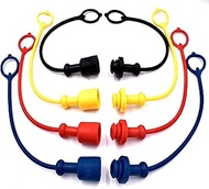 HD Switch (8 Pack) Hydraulic Quick Disconnect Coupler Dust Plug & Cap Set Faster 1/2 AGRI NV12, 12 2