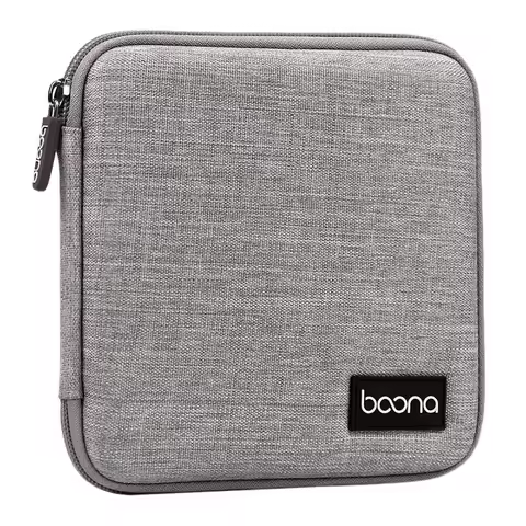 ETCS -BOONA CD Disc Case Car Home DVD Disc Storage Bag For PS4 Game Disc Storage Bag (32 Pieces)