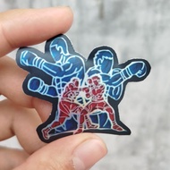 HP Hologram Boxing MMA Match Combat Sport Sticker For laptop, Motorcycle, Helmethp