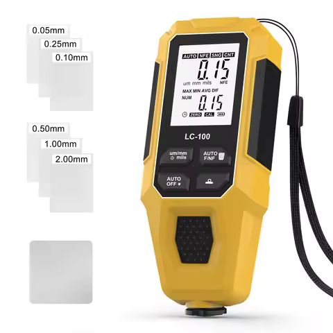 0-2000um High-precision Car Paint Thickness Tester Manual Paint Tools Automotive Coating Film Thickn