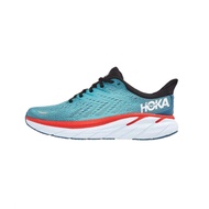 ของแท้อย่างเป็นทางการ HOKA ONE ONE CLIFTON 8 Mens and Womens Sports Shoes 1119393 - RTAR The Same St