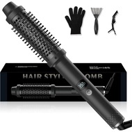 Ukliss Berus Termal 1.5 Inci, Penggaya Rambut Seramik Ion Negatif, 9 Tetapan Suhu & Voltan Berkembar