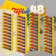 Tofiluk Caramel Crunch Chocolate Waffle Bar (10 gram) [48 pcs / 20 pcs/ 10 pcs]