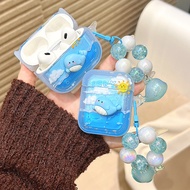 Shipped From Thailand Airport Pro 2 CASE Cute Pattern For Airpods Gen 1 2 3 4 2 With Hanging Strap S