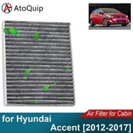 CF10709 Car Air Filter Element Suit for Hyundai Accent 2012-2017 08790-2E200 08790-2E200A 087902E200