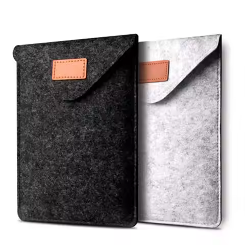 6-11 inch Tablet Sleeve Universal Felt Document Bag Wear Resistant Ultra Thin for Kindle/Boox/Xiaomi