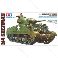 TAMIYA 35190 Model Kit 1/35 U.S. Medium Tank M4 Sherman (Early Production)