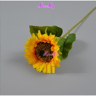 Fake Flowers - Fake Sunflower Branches A Large Flower Home Decoration