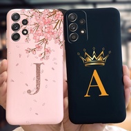 Cute Crown Letters Case Samsung Galaxy A13 4G 2022 Casing Shockproof Silicone Back Cover Samsung A13