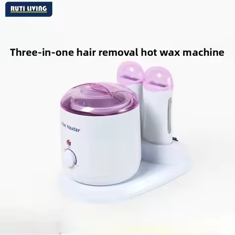 Professional Wax Cartridge Heater Waxing Roller Melt Pot Paraffin Depilatory Hair Removal Waxing Bea