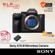 Sony A7SM3 A7SIII & A7S III & A7S3 & 7S Mark iii Mirrorless Digital Camera Body Only I Sony Singapor