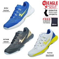 Sepatu Badminton Eagle PNR Superblast Original FREE TOOTE BAG ORI+Kaos Kaki+Masker