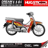 Hugsticker Car Sticker Dream 110i McQueen Pattern