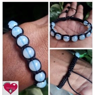 MATA MACRAME BRACELET 11 EYES 8mm FIRE BARJAT