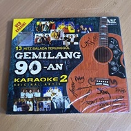 Gemilang 90an Karaoke 2 VCD Karaoke 13 Hitz Balada Terunggul Original Artis Sting Arrow Ukays Spring