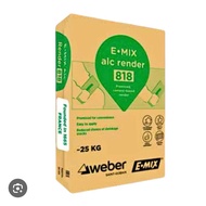 Cap E.MIX / PYE 921 Render 3 In 1 - 25KG Ready Mix Cement / Simen Sedia Campur / Pre Mix Plaster