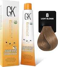 Global Keratin GK HAIR Professional Hair Color Cream Tube 3.4 Fl Oz Nourishing & Cleansing Colors fo