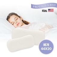 Allerseal Tencel Memory Foam Peanut Pillow_44x20