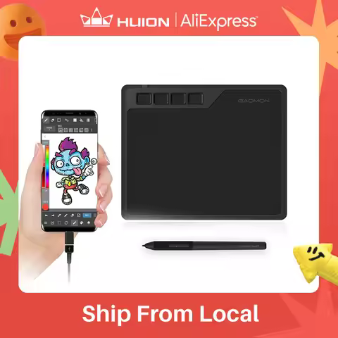 GAOMON S620 6.5x4 Inches Digital Pen Tablet For Drawing Design Android Phone Windows Mac OS System C