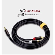 High quality 3.5mm 2-lead AV/RCA audio cable