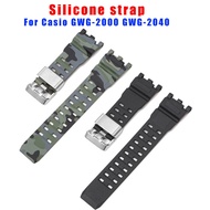 Resin Strap Suitable For Casio GWG-2000 GWG-2040 Men's TPU Sports Waterproof Watch Accessories Wrist