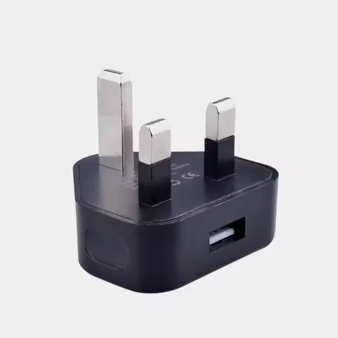 Universal 1/2/3-Port USB Charger UK Plug 3 Pin Wall Adapter with 1/2/3 Ports Travel Charging for Pho