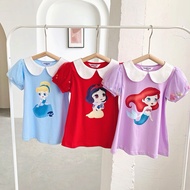 KATUN [1-7th] THICK COTTON PRINCESS DRESS FOR GIRLS (THREE PRINCESS)