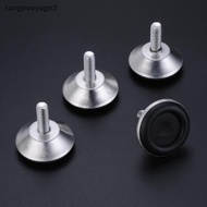 [rangevoyage2] 5pcs Steel Furniture Legs Anti-slip Base Table Cabinet Leg Pad Adjustable Leveling Fe