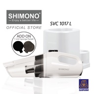 SHIMONO Cyclone Cordless Vacuum Cleaner - SVC1017L + Add On 1 Extra Sponge Packet