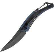 Kershaw Reverb XL 3.25" PVD Blue G10 Carbon Fiber Folding Knife 1225