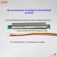MAIAL Music Level Indicator Module, with 4 Pin Flex Cable Adjustable Brightness Sound Level Display 