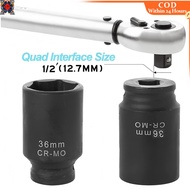 1/2" Torx Impact Socket Wrench Head 78mm Long | 36mm Pneumatic Air Tool Socket