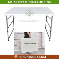 Meja Lipat Mudah Alih Meja Banquet Portable Folding Table  6ft 5ft 4ft
