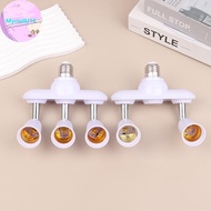 MyriadU 2/3 In 1 E26 E27 To E26 E27 Screw LED Lamp Bulb Base Splitter 1 To 2/3 E27 Light Soet Holder