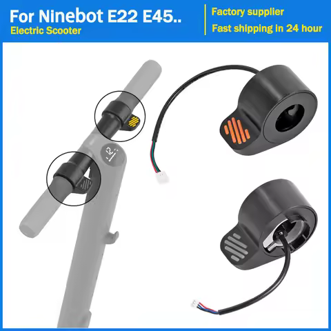 Finger Throttle For Ninebot E22 E22E E25 E45 Electric Scooter Brake and Accelerator Throttle Hall As