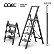 (JIJI.SG) GALAXY Step Ladder - 3/4/5 Steps / Slim Aluminium Ladder / Foldable / Space Savings