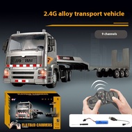 1:18 | 2.4G Remote Control Simulation Alloy Flatbed Large Truck | Remote Control Toy