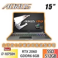 刷卡含發票技嘉 AORUS 15G KB-7TW2030MH筆記型電腦 *附包無鼠*台灣製* ☆第十代i7、