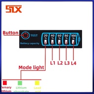 DC5-30V 12V 24V Mini Battery Voltage Tester LED Display Power Indicator Lithium/Iron/Lithium/Acid Ba