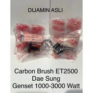 Carbon Brush Brostel ET2500 DaSung with Holder Assy Charcoal Generator 1000-3000 Watt ET2500 ET2800 